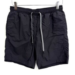 SAXX CannonBall 2N1 Hybrid Swim Shorts Mens S Black BallPark Pouch Mesh Liner